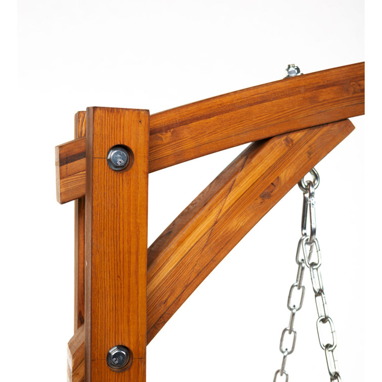 Wildon Home® Christchurch 2 Person Solid Wood Porch Swing Wayfair Canada